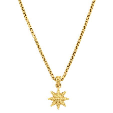 Zoe & Morgan Morning Star Necklace - Gold Vermeil-Necklace-Walker & Hall