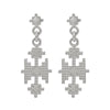 Zoe & Morgan Pisac Earrings - Sterling Silver-Earrings-Walker & Hall