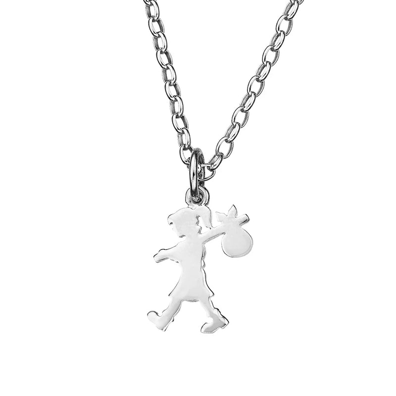 Karen Walker Runaway Girl - Sterling Silver - Necklace - Walker & Hall