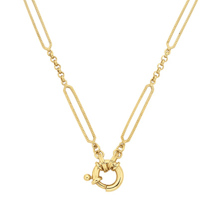 Zoe & Morgan Shanti Chain - Gold Vermeil - Necklace - Walker & Hall