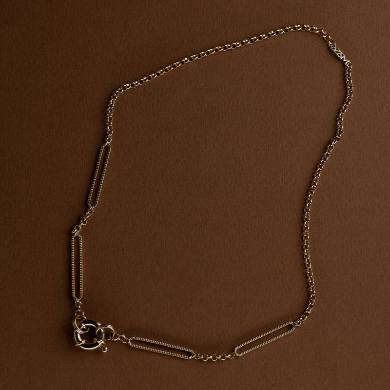 Zoe & Morgan Shanti Chain - Gold Vermeil - Necklace - Walker & Hall