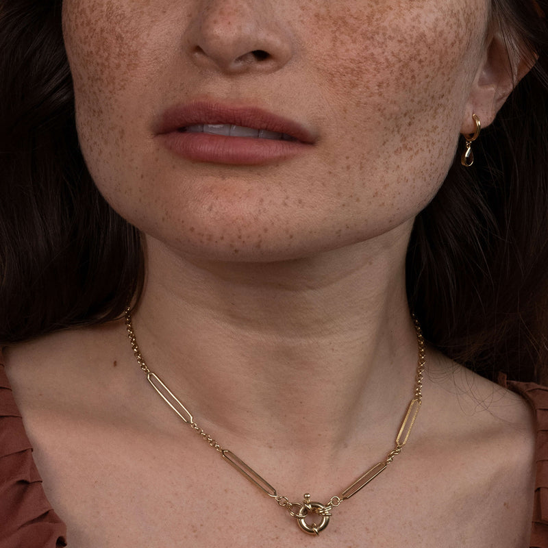 Zoe & Morgan Shanti Chain - Gold Vermeil - Necklace - Walker & Hall