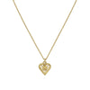 Zoe & Morgan x Walker & Hall Sweet Heart Necklace - Gold Vermeil-Necklace-Walker & Hall