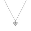 Zoe & Morgan x Walker & Hall Sweet Heart Necklace - Sterling Silver-Necklace-Walker & Hall