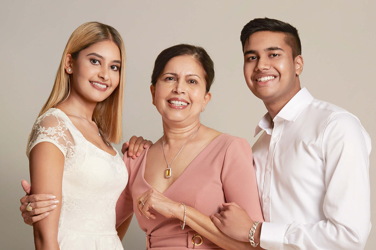 Krish, Walker & Hall team member and her children