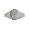 Zoe & Morgan Yin Yang Ring - Sterling Silver-Ring-Walker & Hall