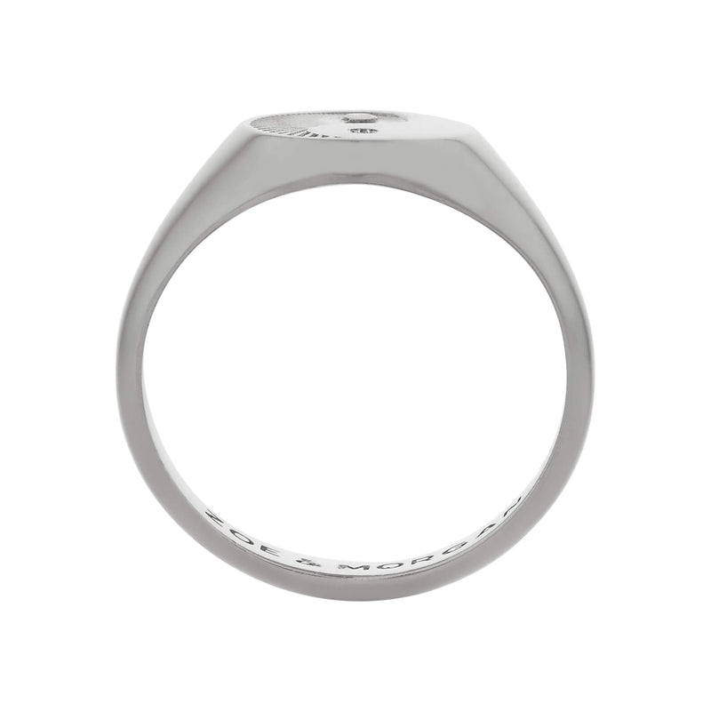 Zoe & Morgan Yin Yang Ring - Sterling Silver-Ring-Walker & Hall