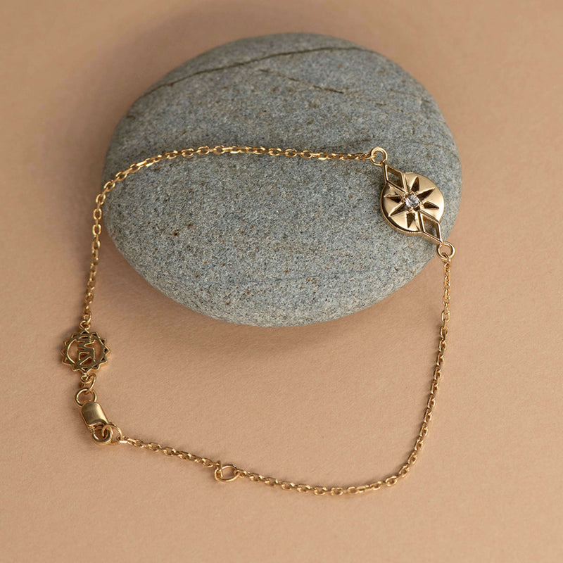 Zoe & Morgan x Walker & Hall Zia Bracelet - Gold Vermeil - Bracelet - Walker & Hall