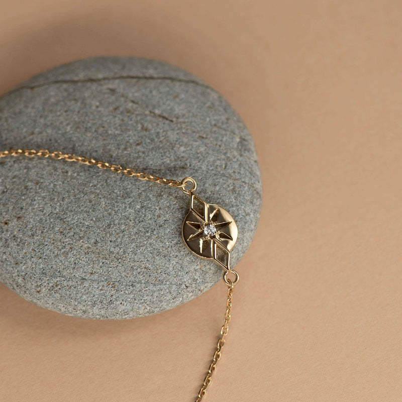 Zoe & Morgan x Walker & Hall Zia Bracelet - Gold Vermeil - Bracelet - Walker & Hall
