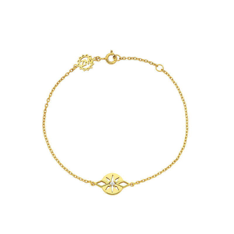 Zoe & Morgan x Walker & Hall Zia Bracelet - Gold Vermeil - Bracelet - Walker & Hall