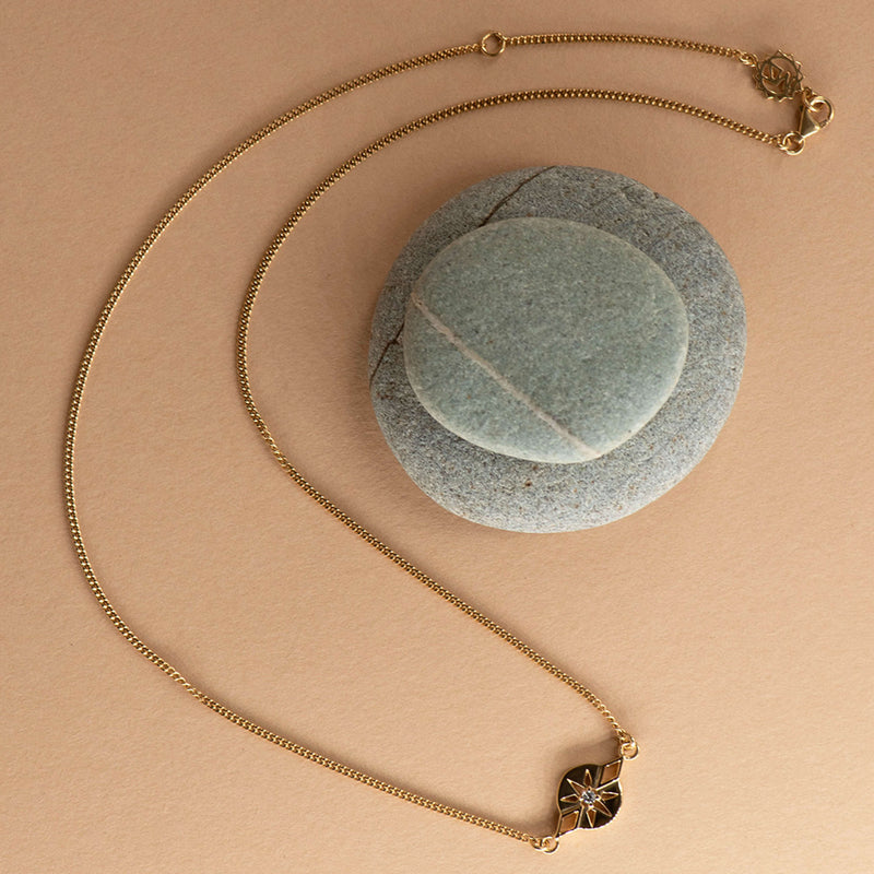 Zoe & Morgan x Walker & Hall Zia Necklace - Gold Vermeil - Necklace - Walker & Hall