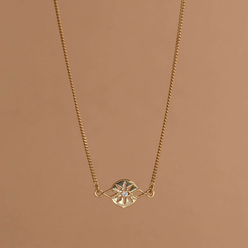 Zoe & Morgan x Walker & Hall Zia Necklace - Gold Vermeil - Necklace - Walker & Hall