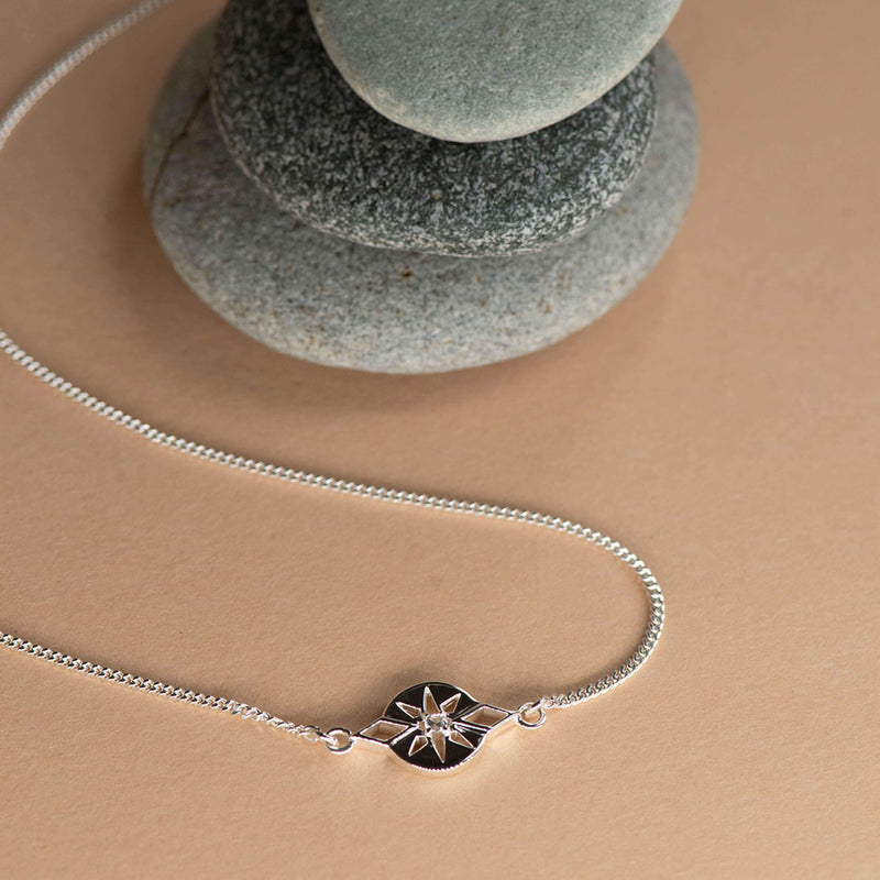 Zoe & Morgan x Walker & Hall Zia Necklace - Sterling Silver - Necklace - Walker & Hall