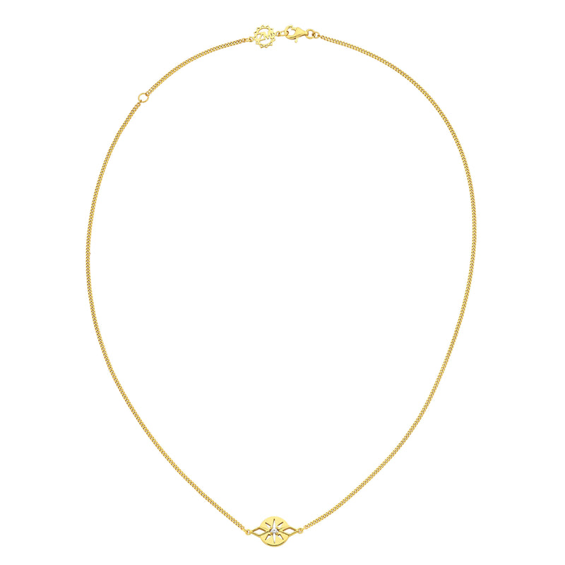 Zoe & Morgan x Walker & Hall Zia Necklace - Gold Vermeil - Necklace - Walker & Hall