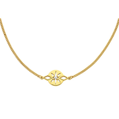 Zoe & Morgan x Walker & Hall Zia Necklace - Gold Vermeil - Necklace - Walker & Hall
