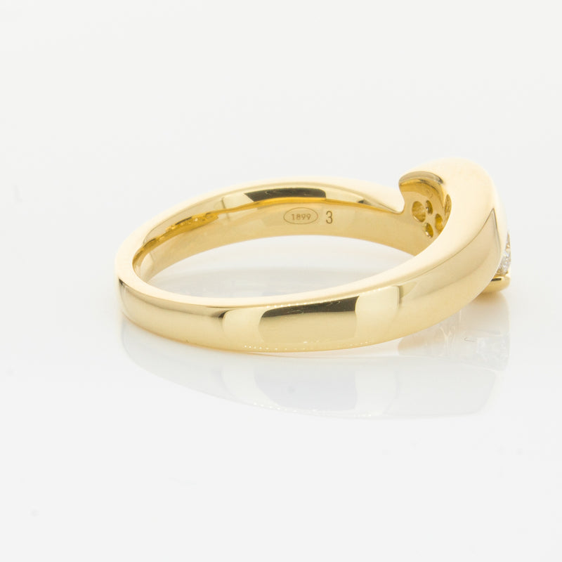 18ct Yellow Gold .49ct Diamond Equinox Ring-Ring-Walker & Hall