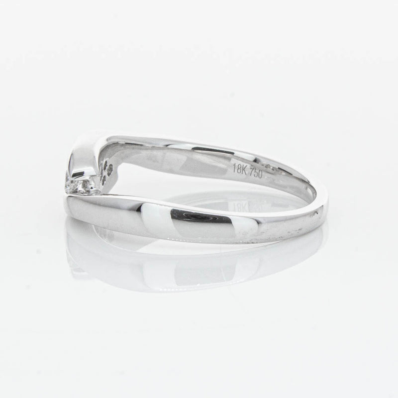 18ct White Gold Diamond Solstice Ring-Ring-Walker & Hall
