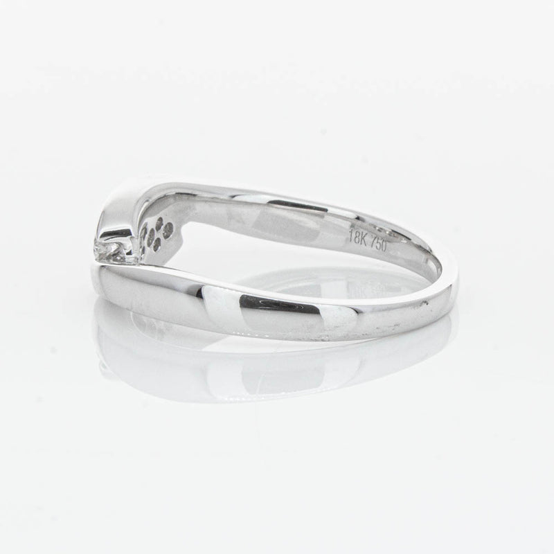 18ct White Gold Diamond Solstice Ring-Ring-Walker & Hall