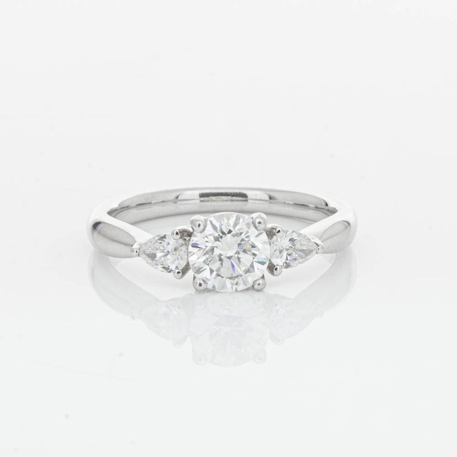 Platinum Diamond Ayla Ring-Ring-Walker & Hall