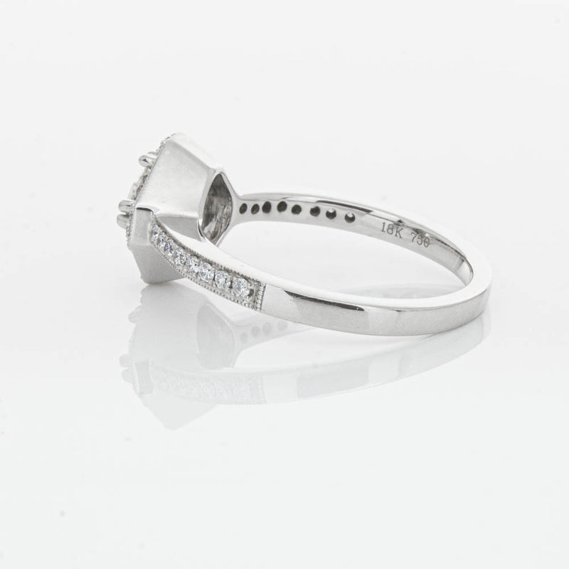 18ct White Gold Diamond Ring-Ring-Walker & Hall