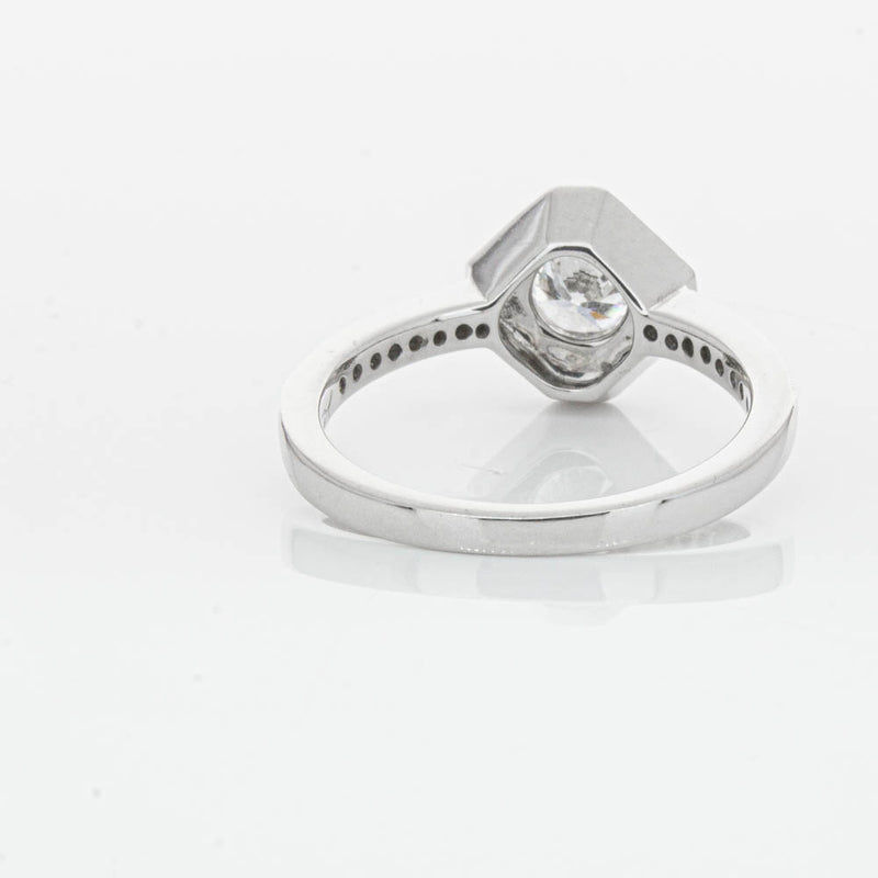 18ct White Gold Diamond Ring-Ring-Walker & Hall