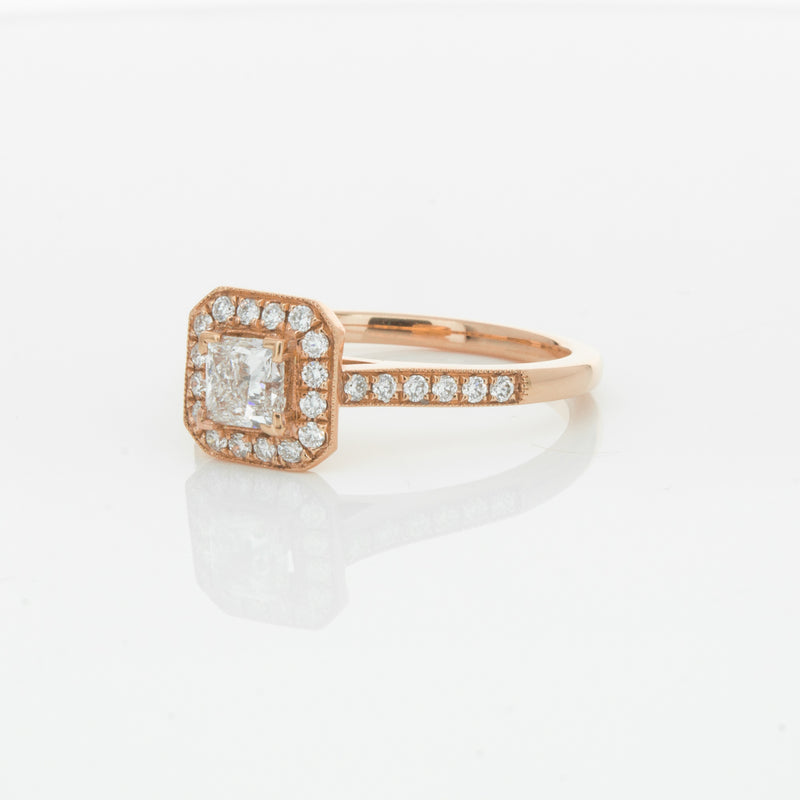 18ct Rose Gold .50ct Diamond Mandalay Ring-Ring-Walker & Hall