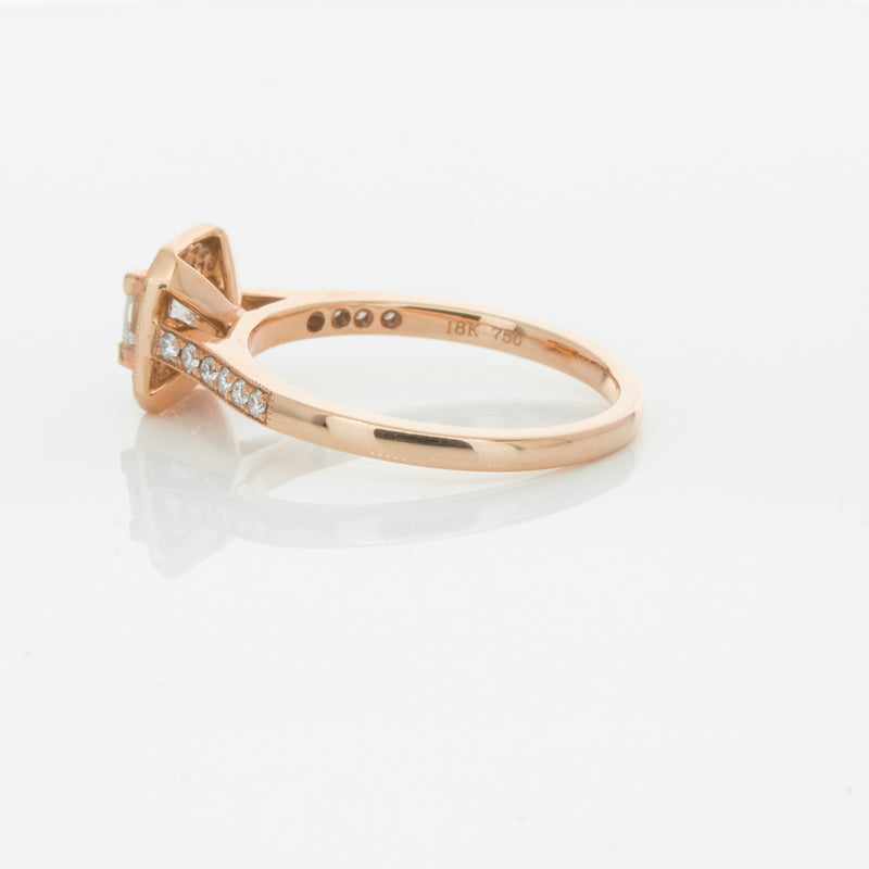 18ct Rose Gold .50ct Diamond Mandalay Ring-Ring-Walker & Hall