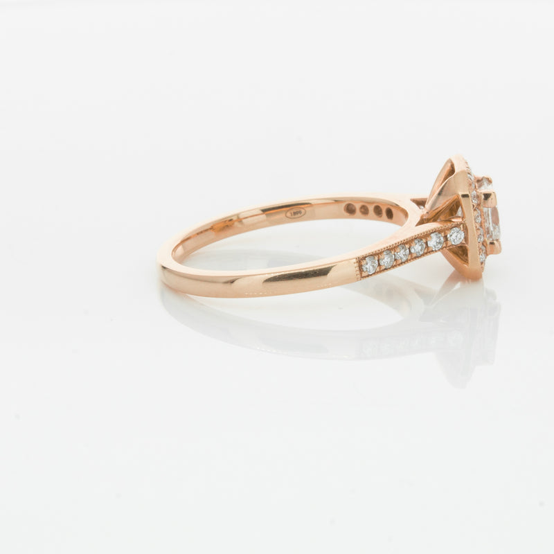 18ct Rose Gold .50ct Diamond Mandalay Ring-Ring-Walker & Hall