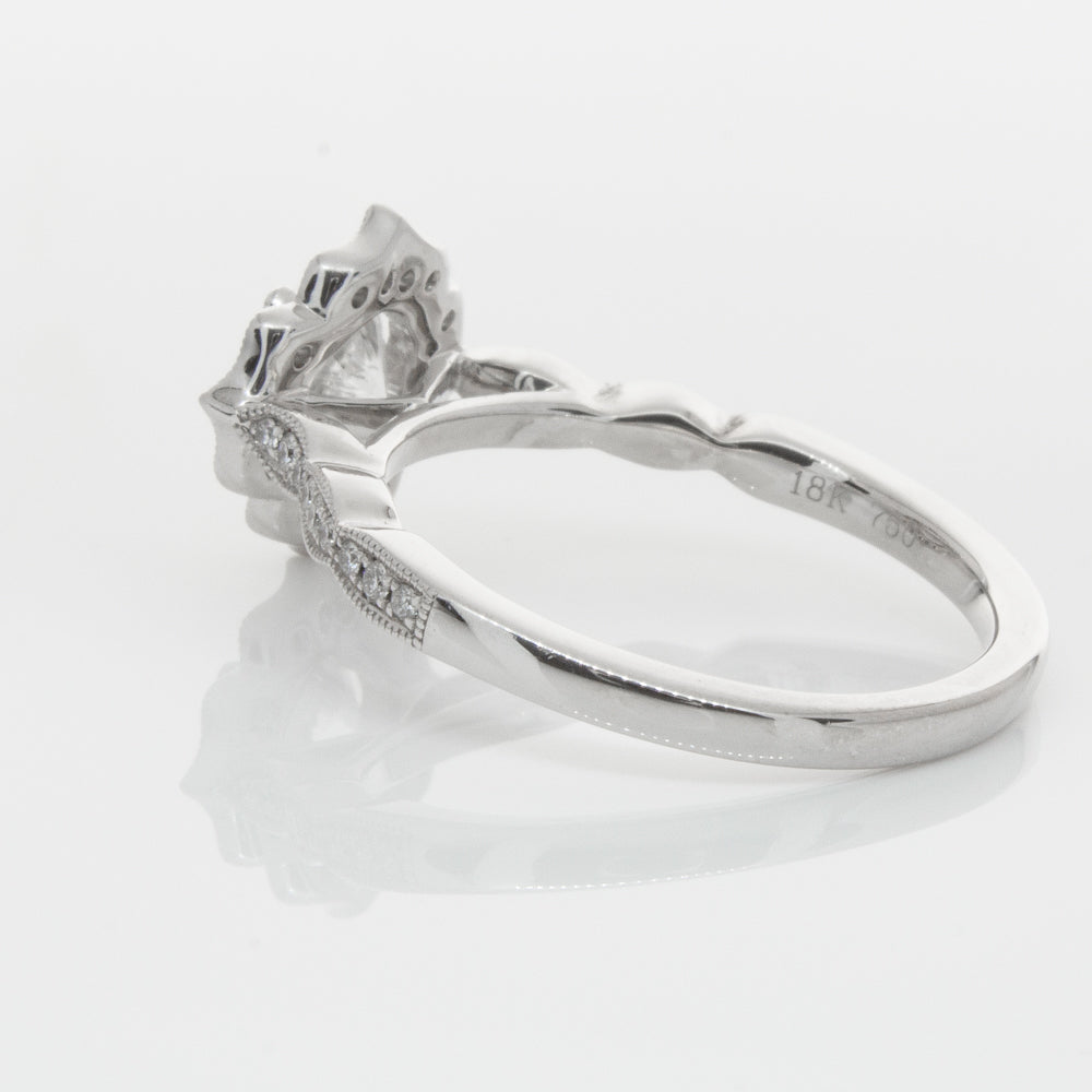 18ct White Gold .73ct Diamond Paramount Ring-Ring-Walker & Hall