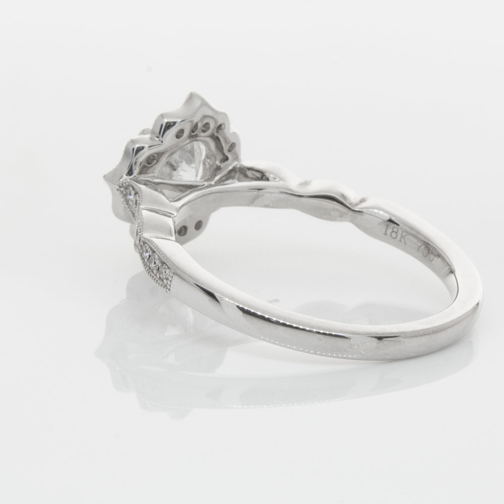 18ct White Gold .73ct Diamond Paramount Ring-Ring-Walker & Hall