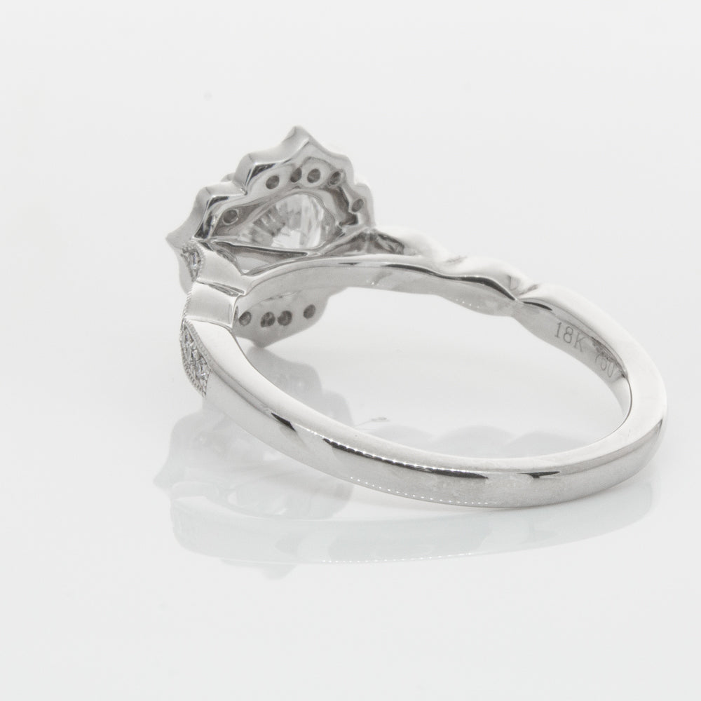 18ct White Gold .73ct Diamond Paramount Ring-Ring-Walker & Hall