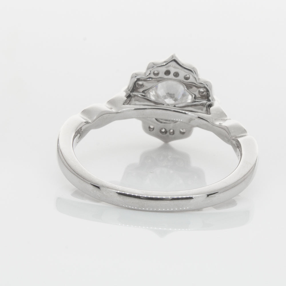 18ct White Gold .73ct Diamond Paramount Ring-Ring-Walker & Hall