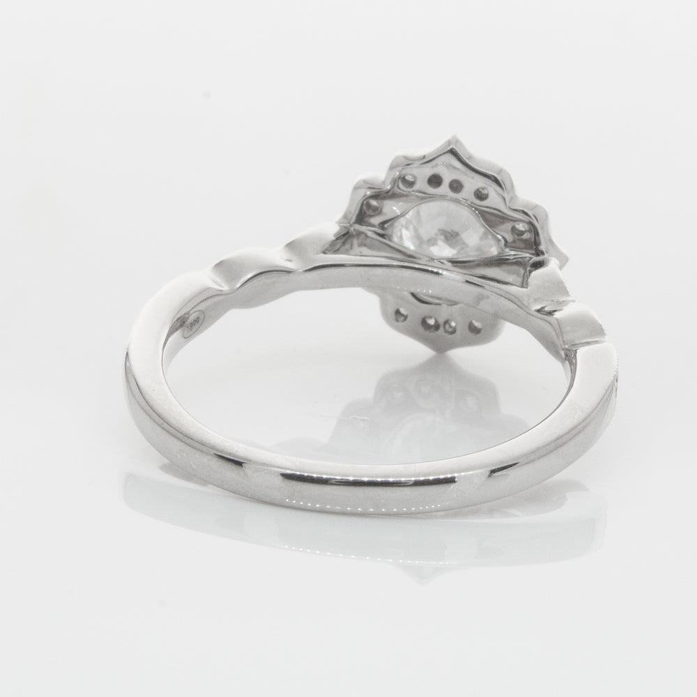 18ct White Gold .73ct Diamond Paramount Ring-Ring-Walker & Hall