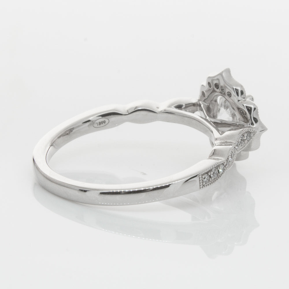 18ct White Gold .73ct Diamond Paramount Ring-Ring-Walker & Hall