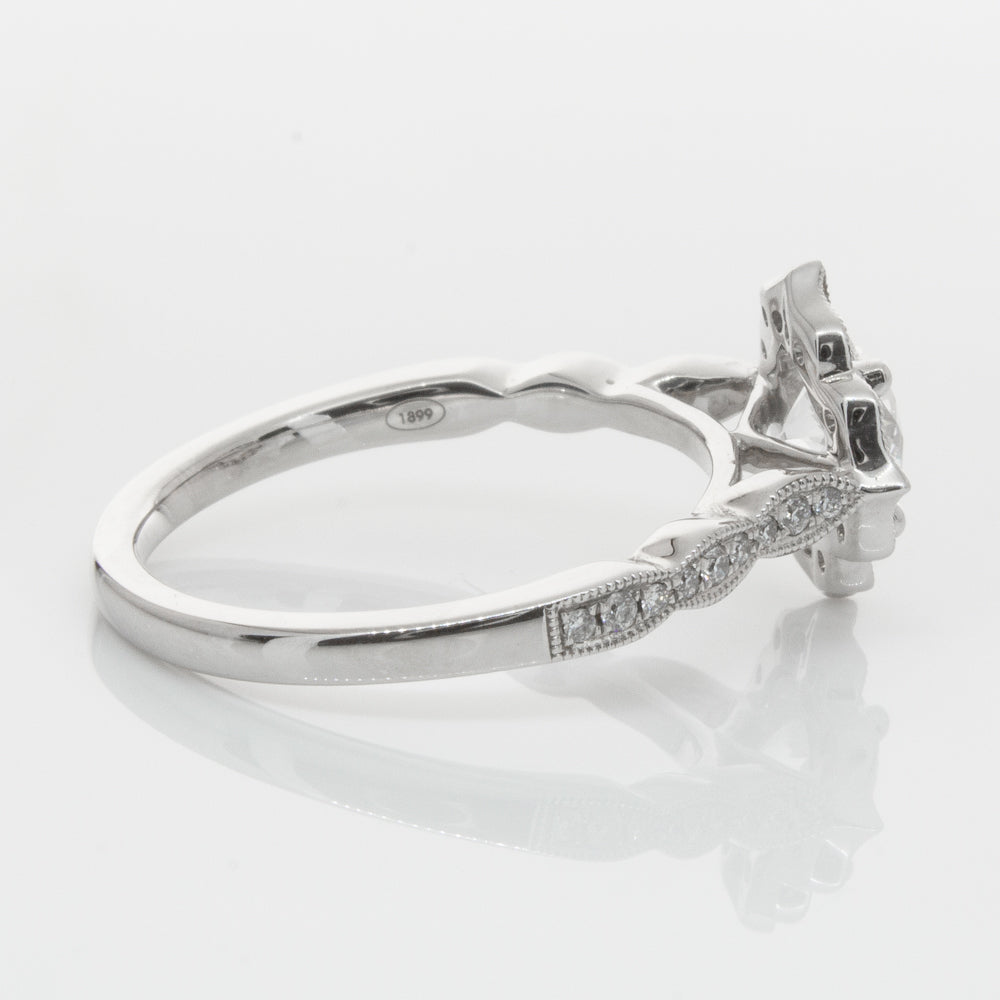 18ct White Gold .73ct Diamond Paramount Ring-Ring-Walker & Hall