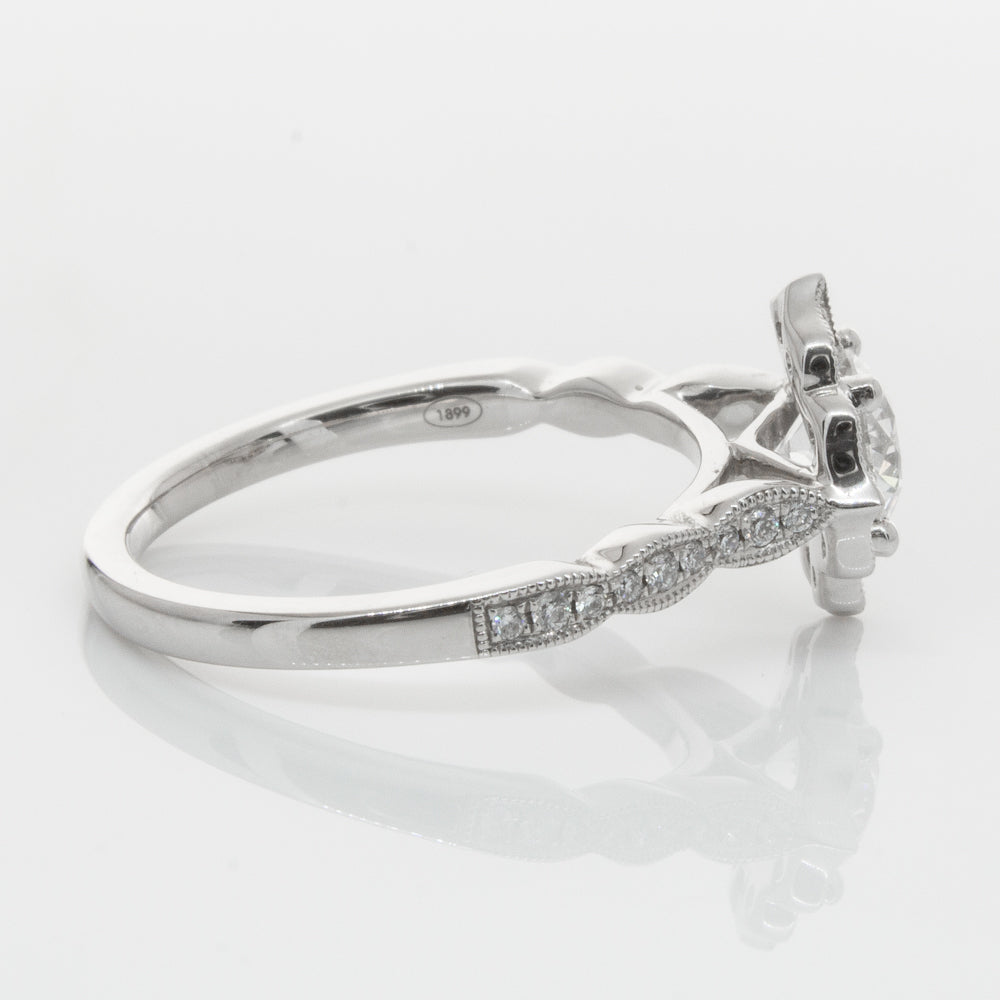 18ct White Gold .73ct Diamond Paramount Ring-Ring-Walker & Hall