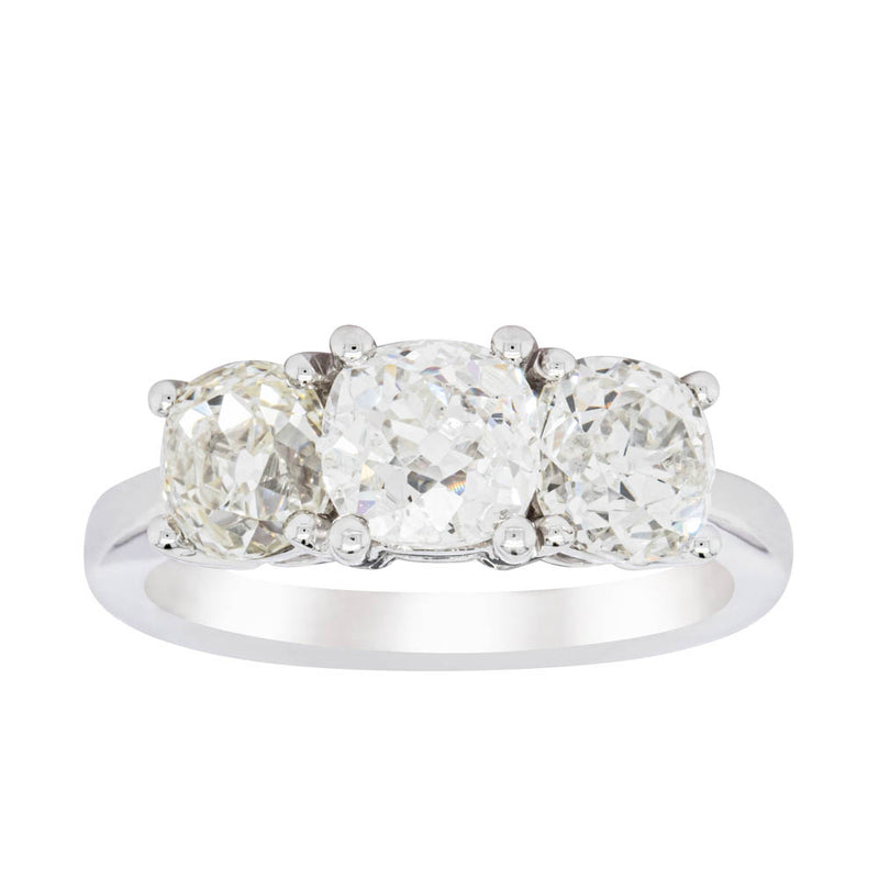 18ct White Gold Diamond Ring-Ring-Walker & Hall