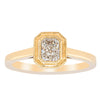 18ct Yellow Gold .56ct Radiant Cut Diamond Windsor Ring-Ring-Walker & Hall
