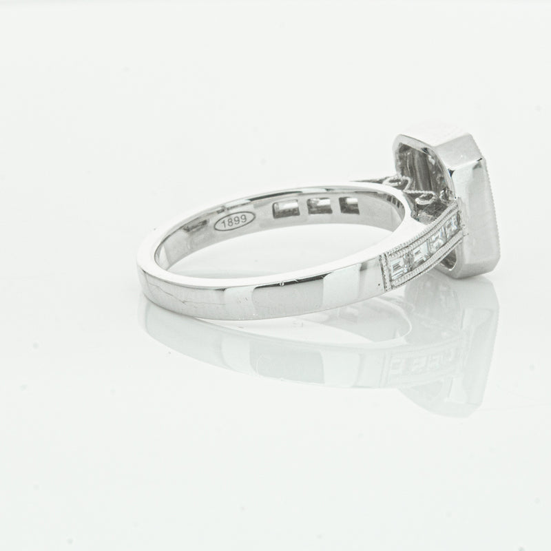 18ct White Gold Diamond Baguette Cut Ring-Ring-Walker & Hall