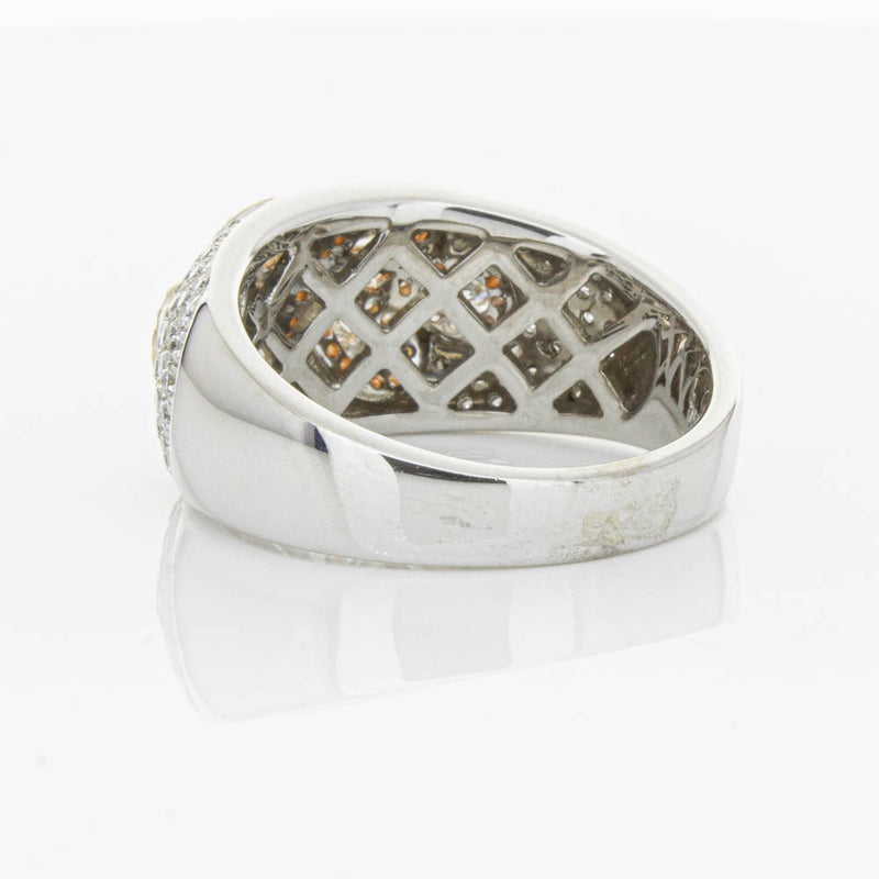 18ct White & Rose Gold 1.43ct Diamond Ring-Ring-Walker & Hall