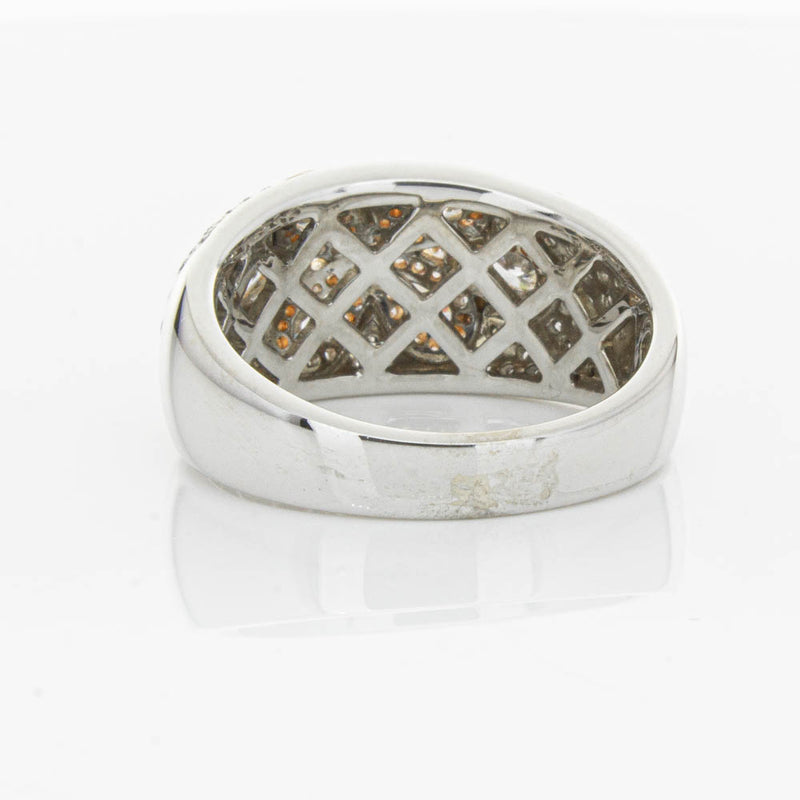 18ct White & Rose Gold 1.43ct Diamond Ring-Ring-Walker & Hall