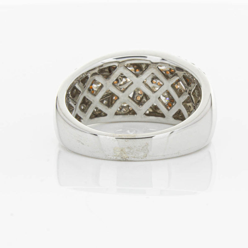 18ct White & Rose Gold 1.43ct Diamond Ring-Ring-Walker & Hall