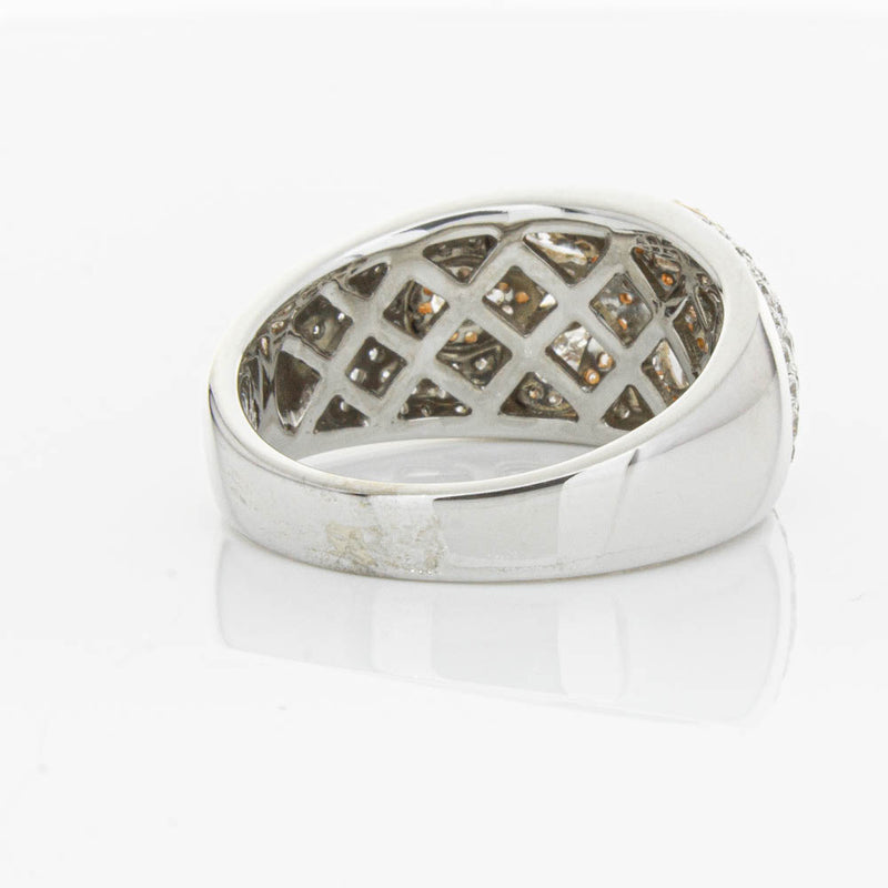 18ct White & Rose Gold 1.43ct Diamond Ring-Ring-Walker & Hall