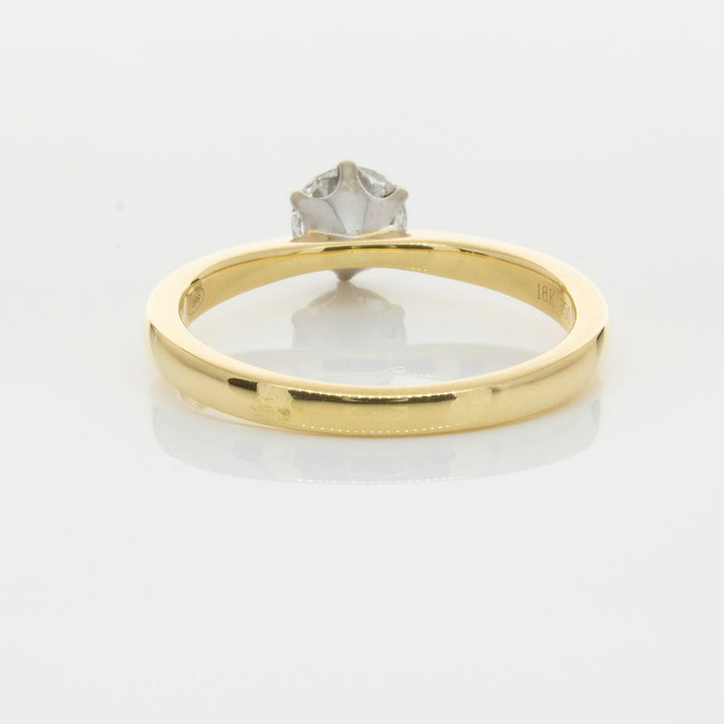 18ct Yellow Gold .70ct Diamond Nova Ring-Ring-Walker & Hall