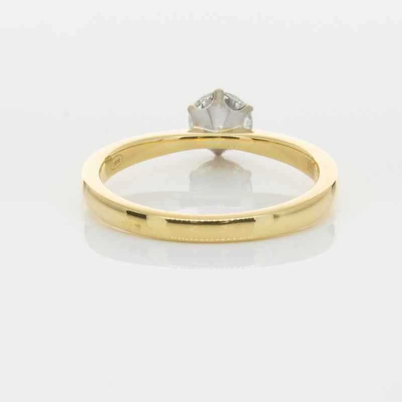 18ct Yellow Gold .70ct Diamond Nova Ring-Ring-Walker & Hall