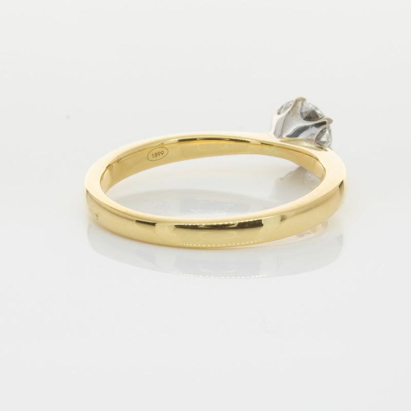 18ct Yellow Gold .70ct Diamond Nova Ring-Ring-Walker & Hall