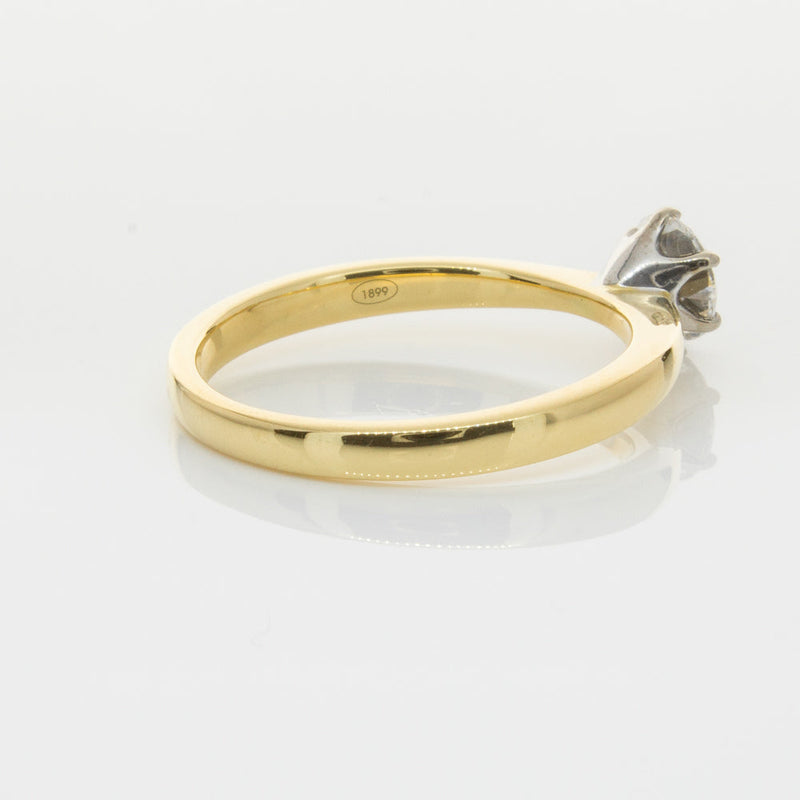 18ct Yellow Gold .70ct Diamond Nova Ring-Ring-Walker & Hall