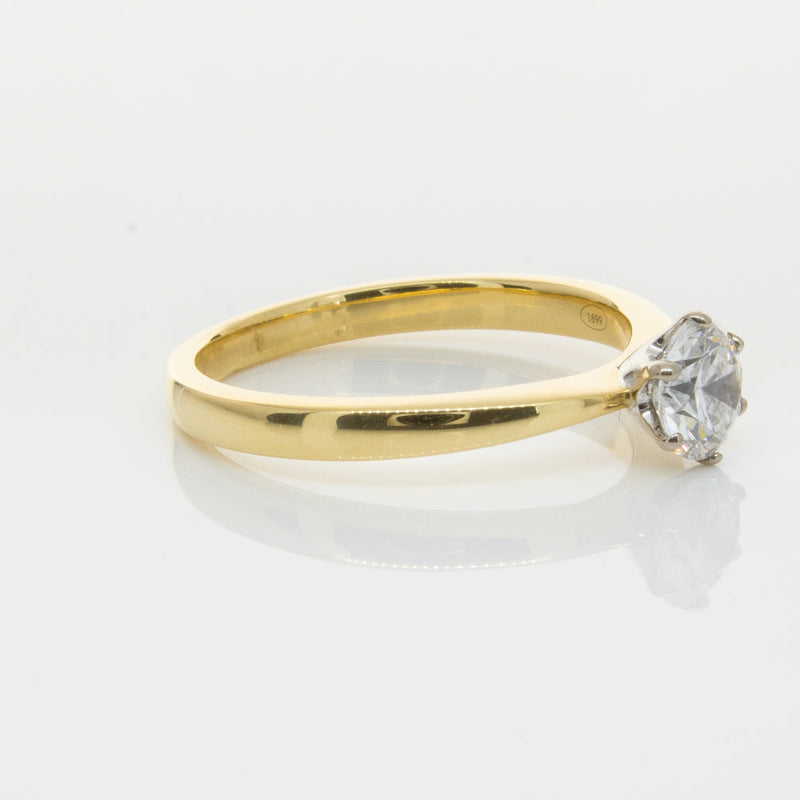 18ct Yellow Gold .70ct Diamond Nova Ring-Ring-Walker & Hall