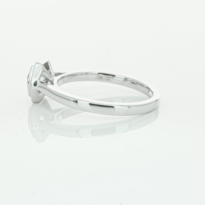 18ct White Gold Diamond Windsor Ring-Ring-Walker & Hall