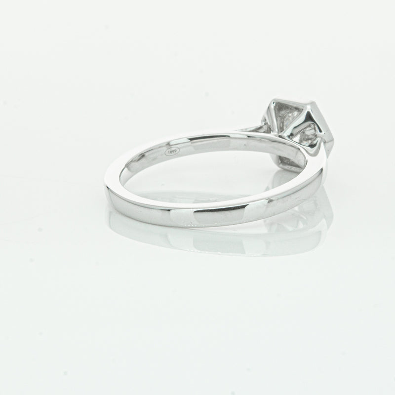 18ct White Gold Diamond Windsor Ring-Ring-Walker & Hall